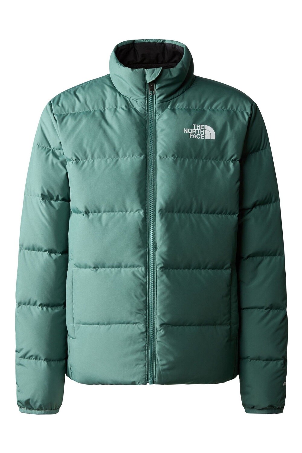 

Двусторонний пуховик Teen North The North Face, зеленый