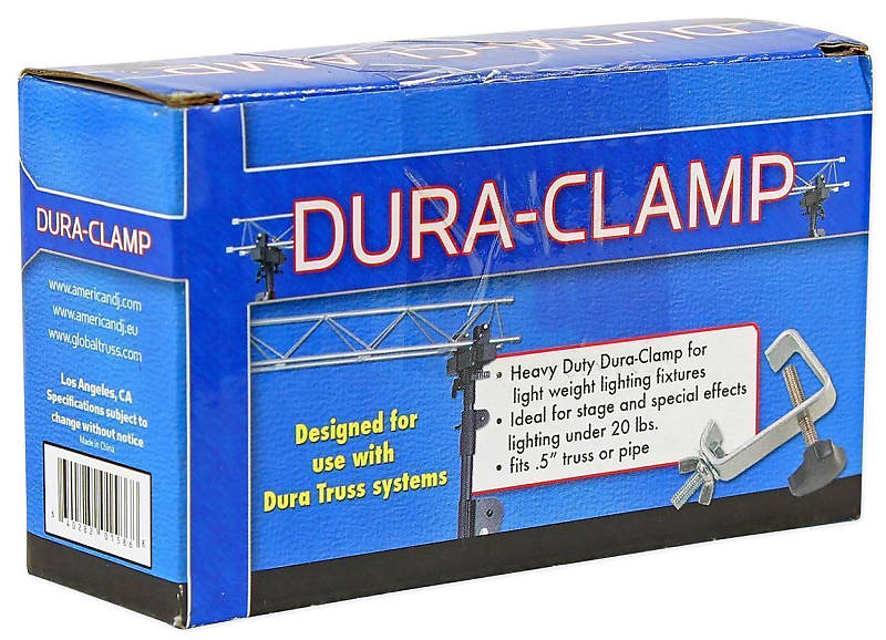 American DJ Dura Clamp Heavy Duty Mini-Clamp для Light Bridge One Sys 1/2 Truss adj c clamp подвесной хомут для тяжелых условий эксплуатации american dj adj c clamp heavy duty hanging clamp