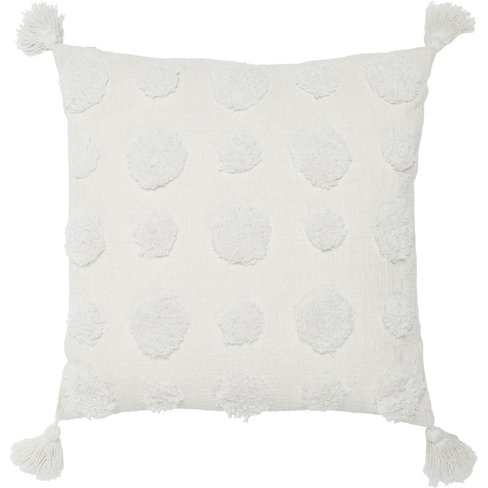 Декоративная подушка Svanefors Pom, белый лежак zoogurman домосед для животных 45 х 45 х 45 см графит