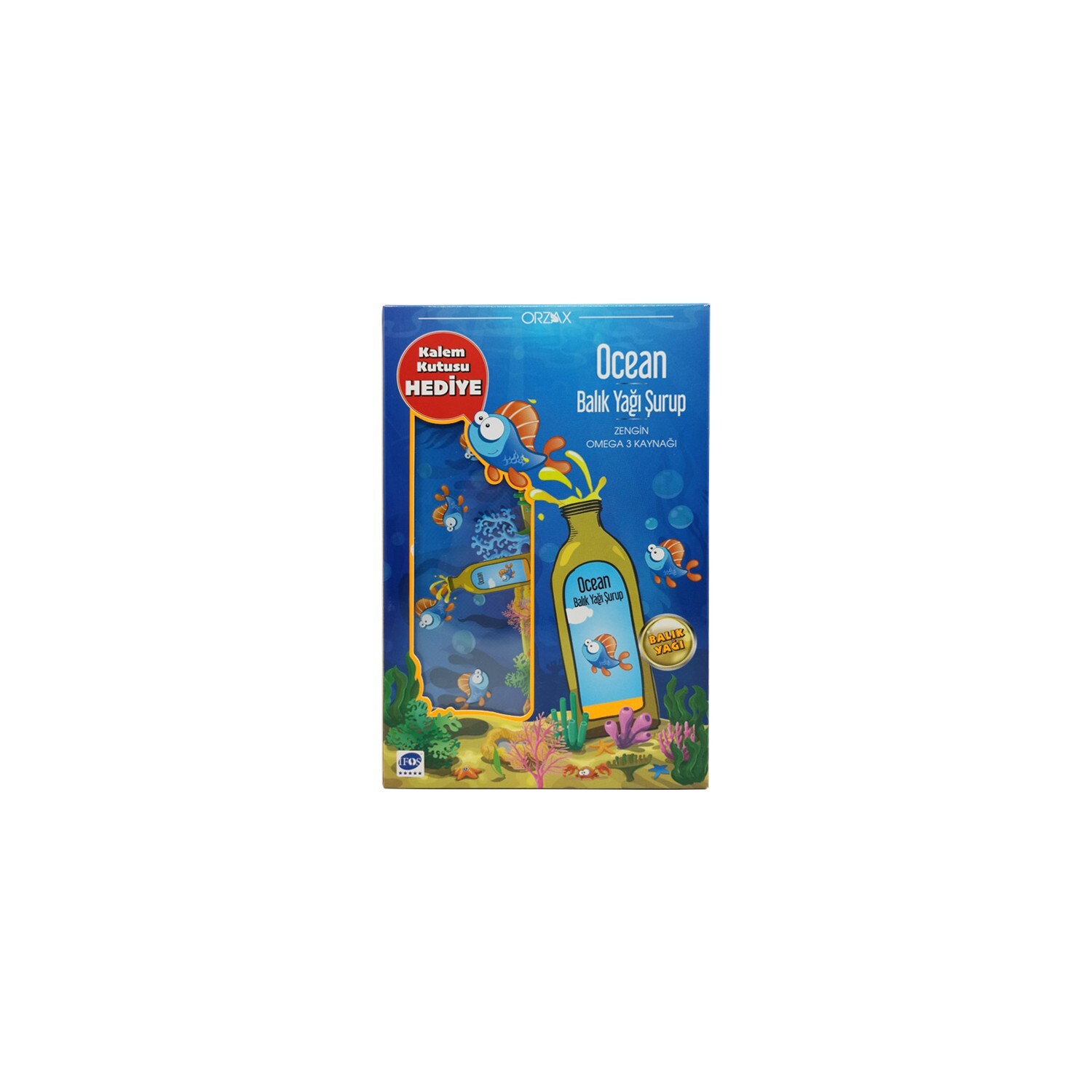 

Сироп с рыбьим жиром Orzax со вкусом апельсина, 150 мл