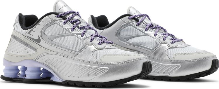 Nike Wmns Shox Enigma 9000 Metallic Silver Violet