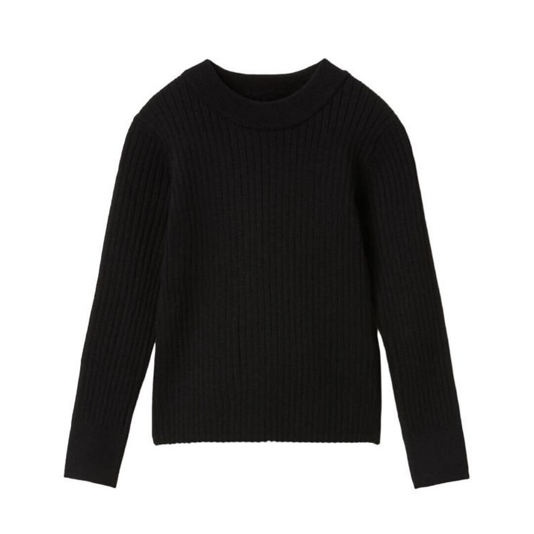 

Свитер Zara Kids Ribbed Knit, черный