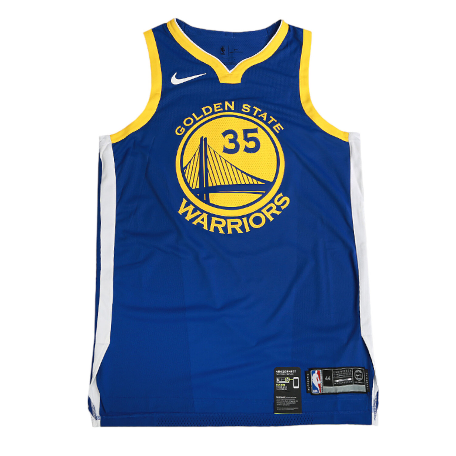 

Майка Nike Kevin Durant Authentic Golden State Warriors Nba, синий