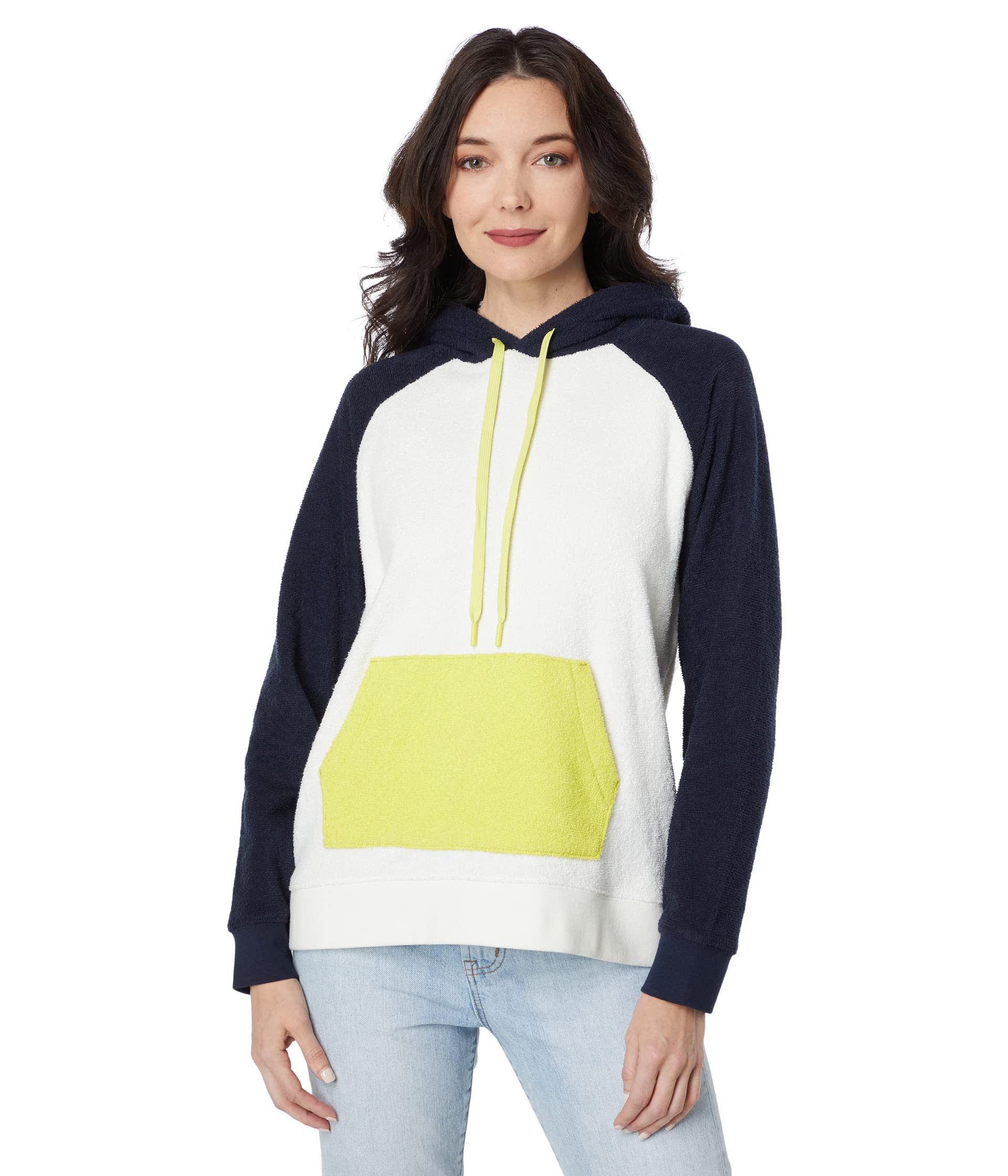 Худи Outerknown, Hightide Color-Block Hoodie