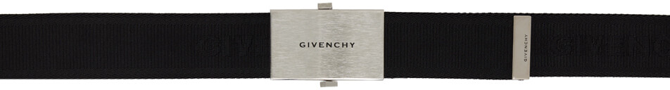 

Черный скейтерский ремень Givenchy