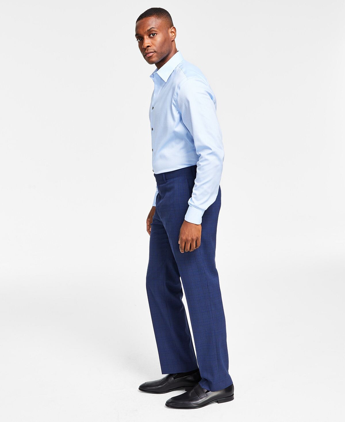 

Мужские классические брюки ultraflex stretch check классического кроя Lauren Ralph Lauren, мульти, Синий