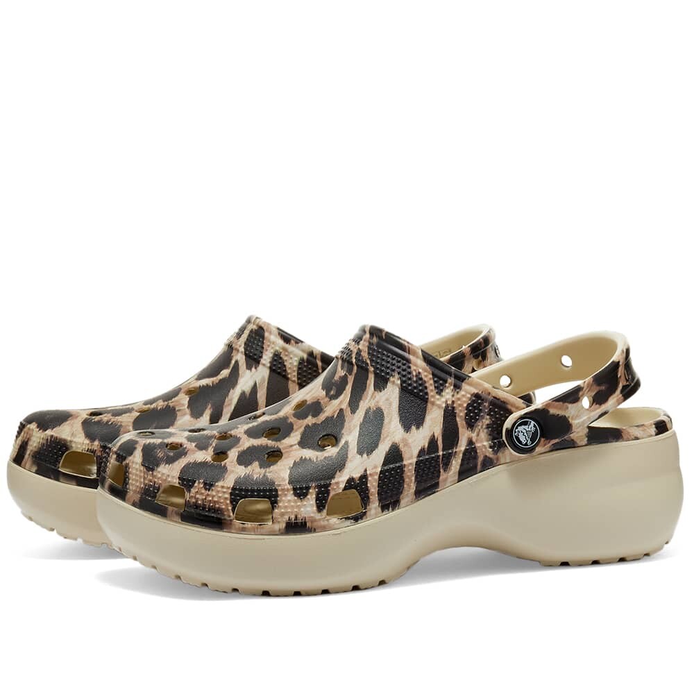 

Классические сабо с животными на платформе W Crocs