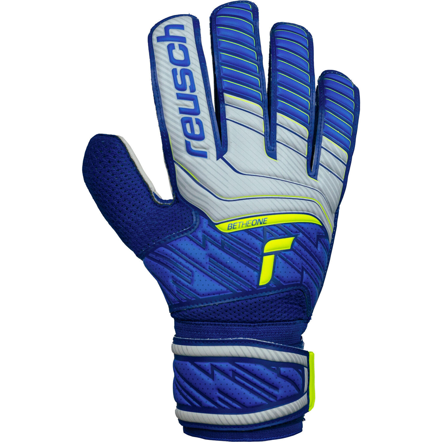 

Вратарские перчатки Reusch Attract Solid, серый/синий