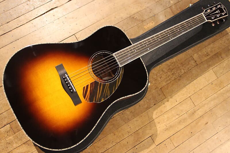 

Fender PD-220E Dreadnought 3-цветные винтажные солнечные лучи