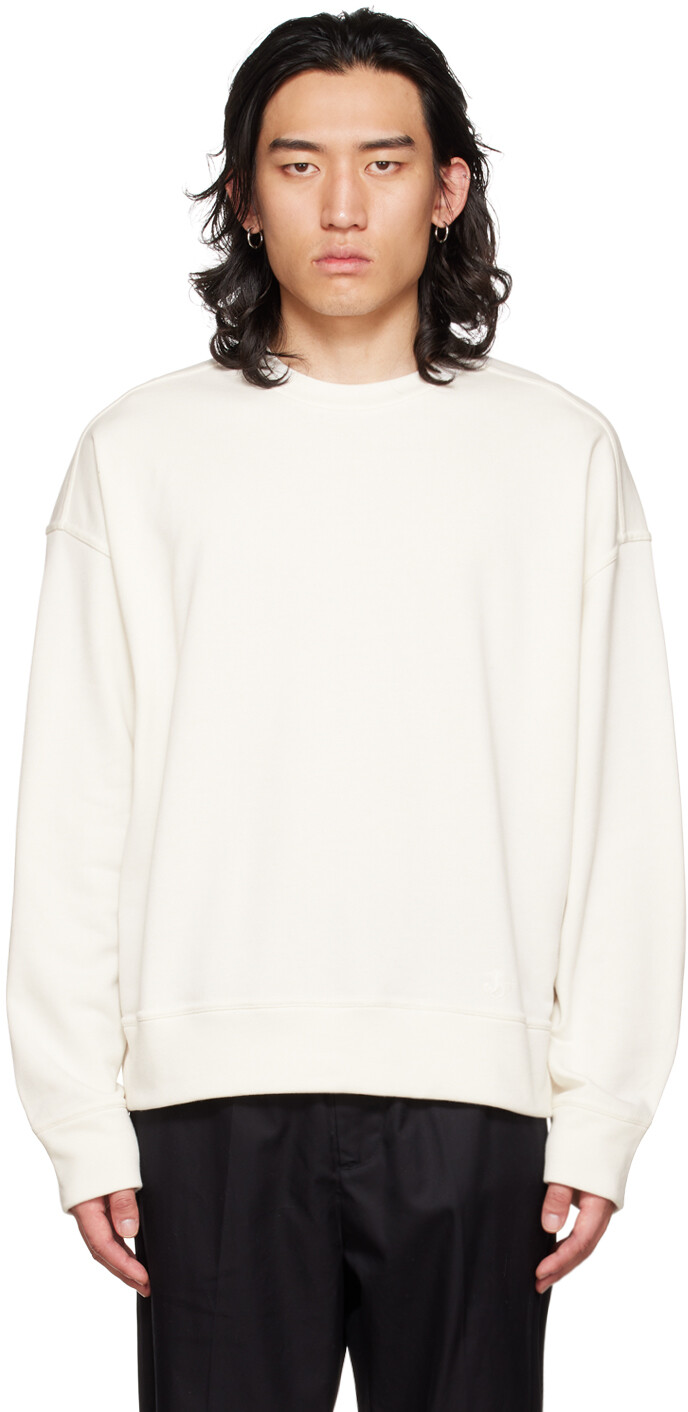 

Толстовка Off-White с вышивкой Jil Sander