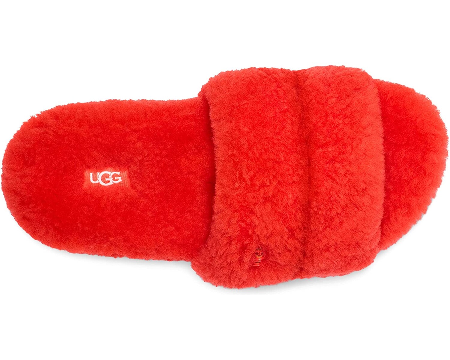 

Слипперы Cozetta Curly UGG, красный