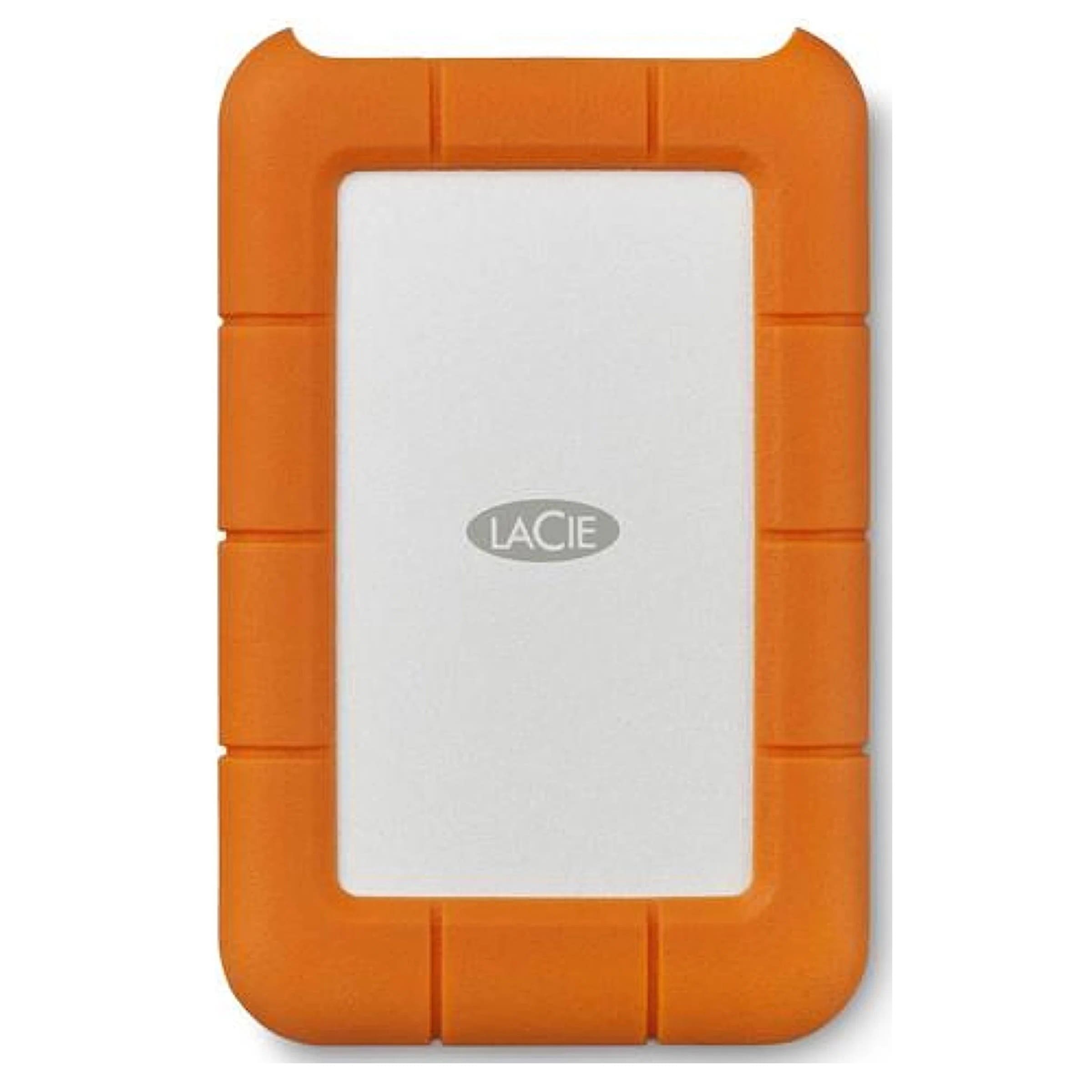 Внешний жесткий диск LaCie Rugged USB-C, 4ТБ, оранжевый