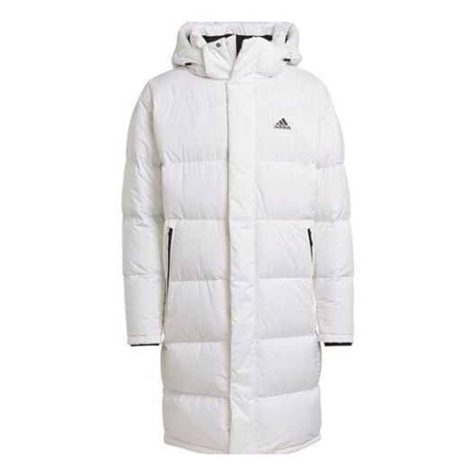 

Пуховик Adidas Puffy Long Co Hooded White, Белый