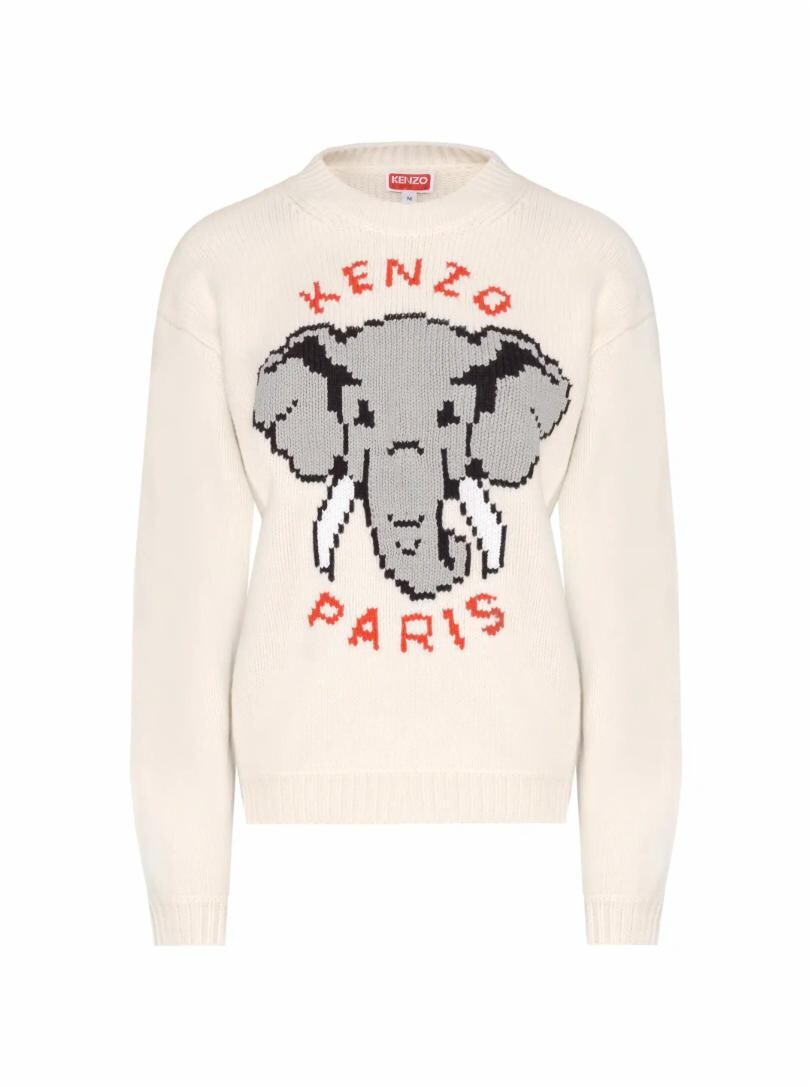 

Шерстяной джемпер Elephant Kenzo