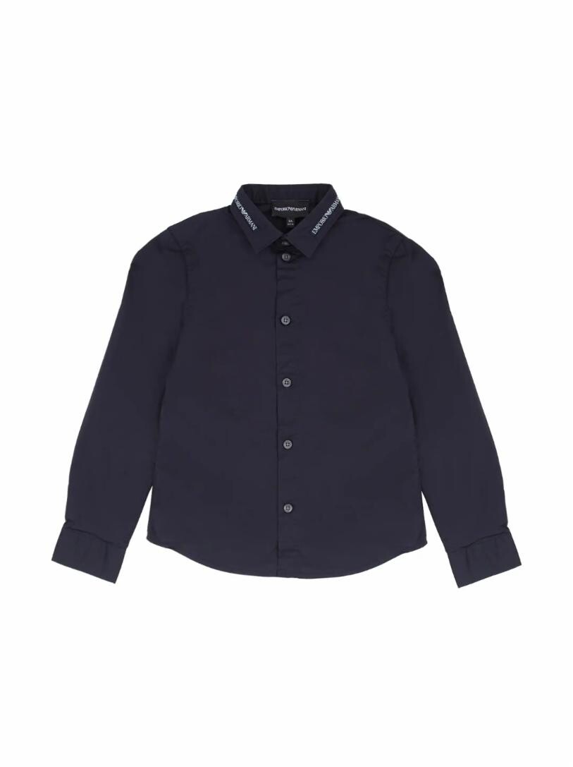 

Хлопковая рубашка EMPORIO ARMANI