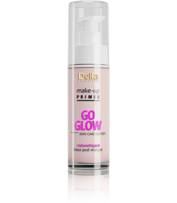 

Delia Make-Up Primer Go Glow Skin Care Осветляющая основа под макияж 30мл