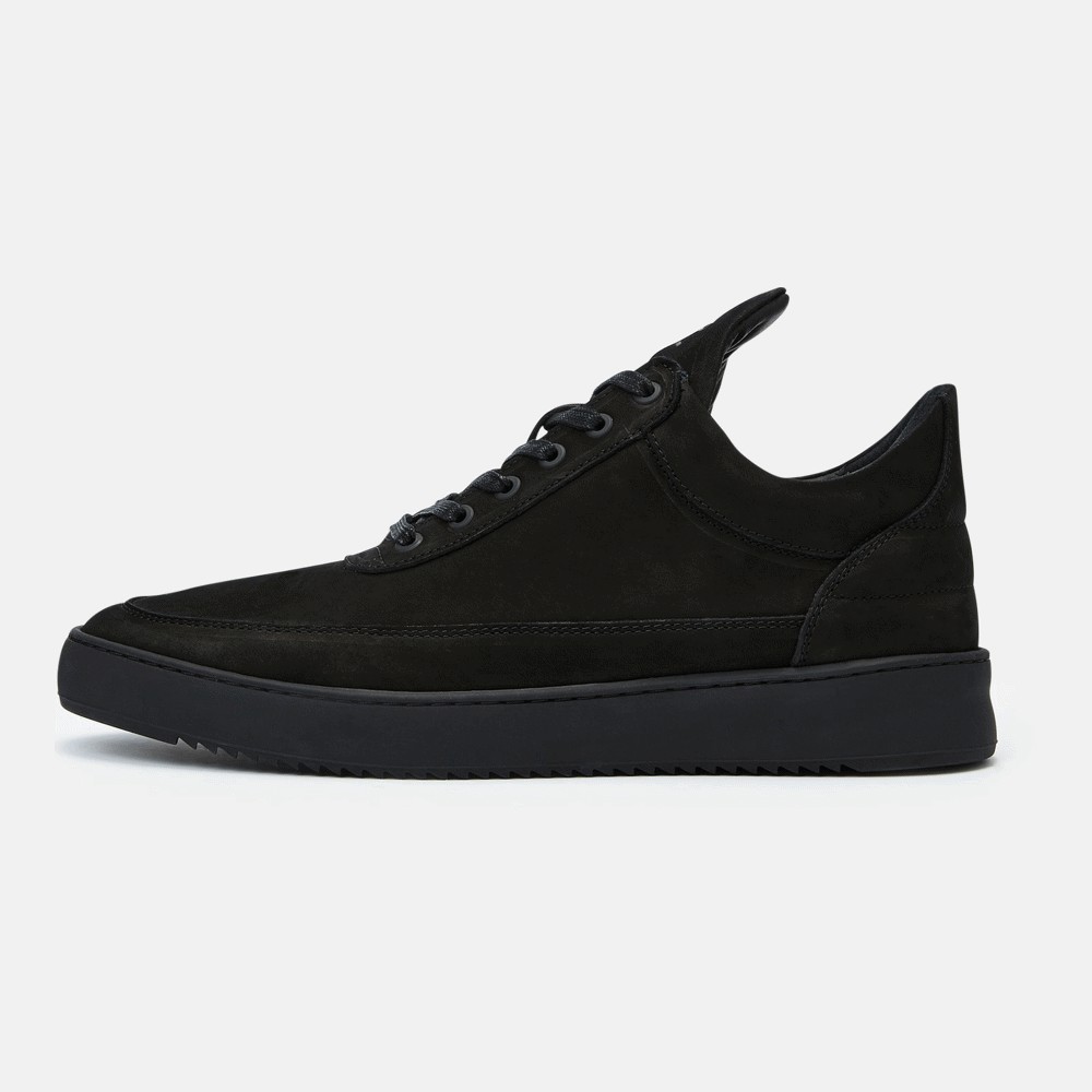 кроссовки filling pieces low top ripple crumbs unisex all white Кроссовки Filling Pieces Low Top Ripple Tonal Unisex, black