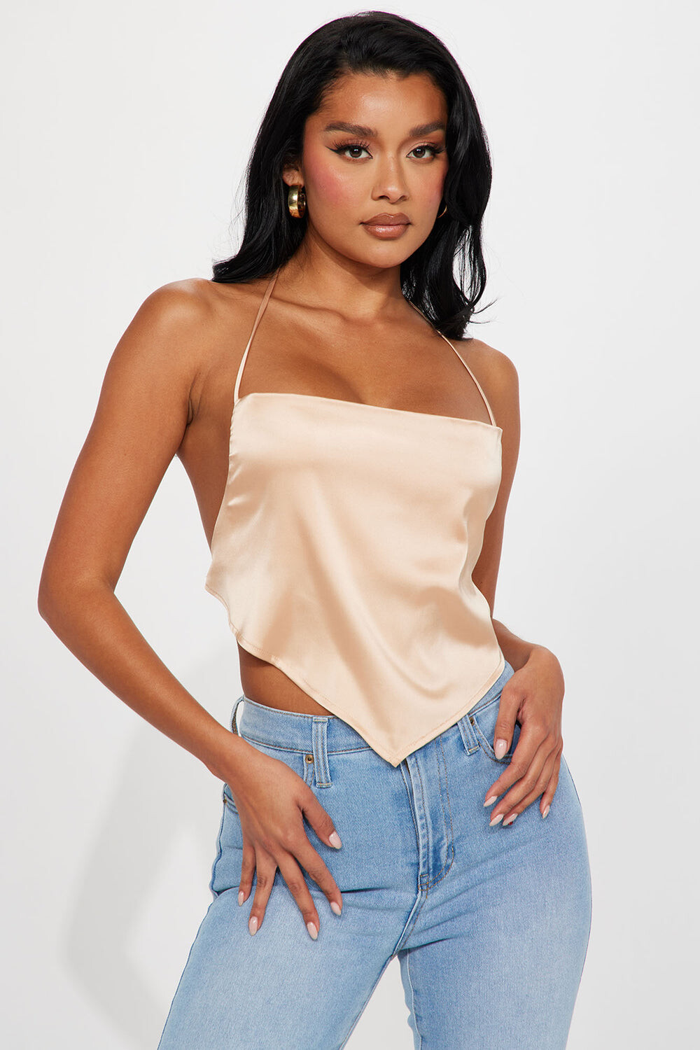 

Топ Fashion Nova T20093, шампанское