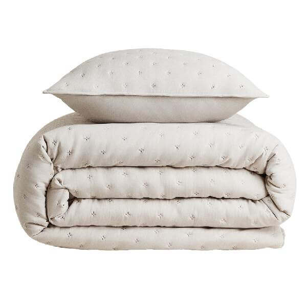 

Покрывало Zara Home Soft-touch, светло-серый