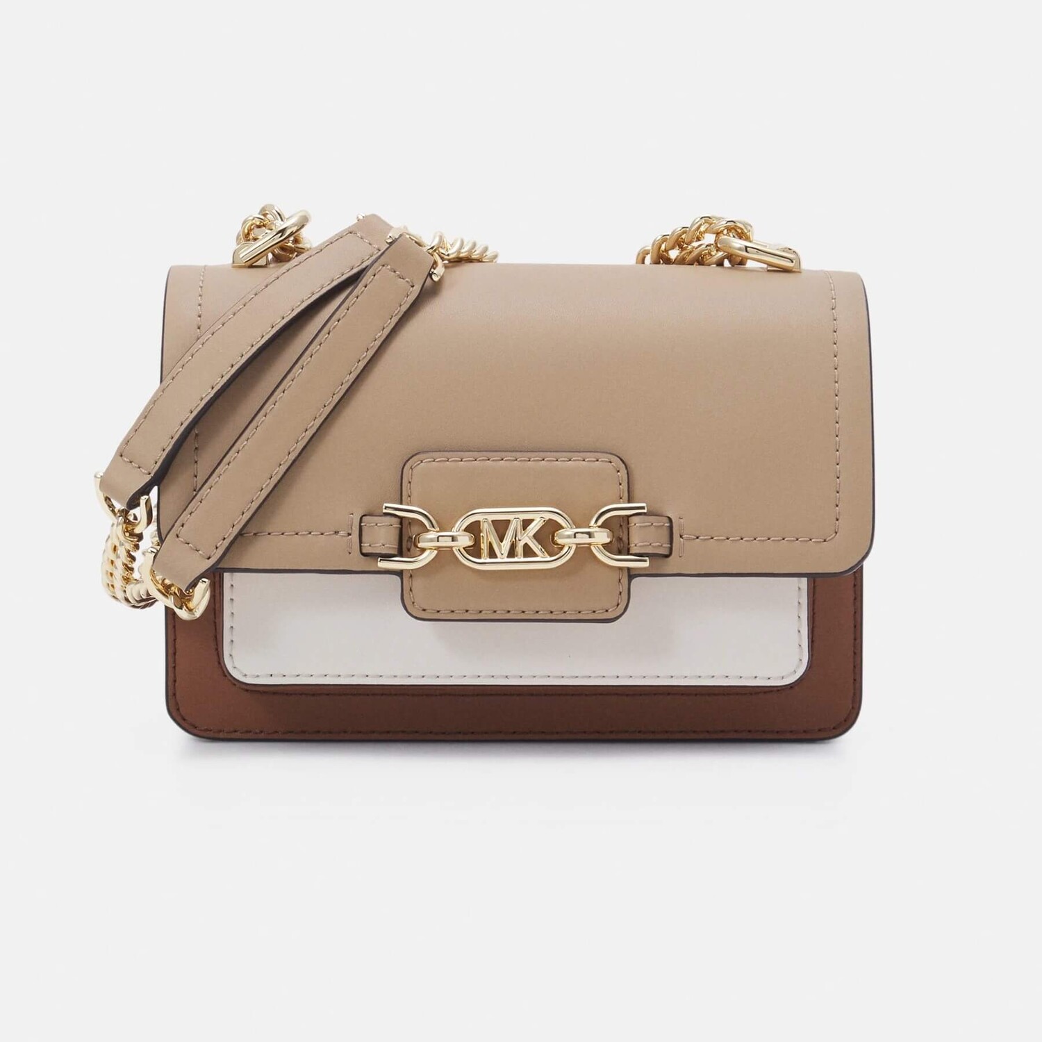 

Сумка Michael Kors Heather Xbody, бежевый