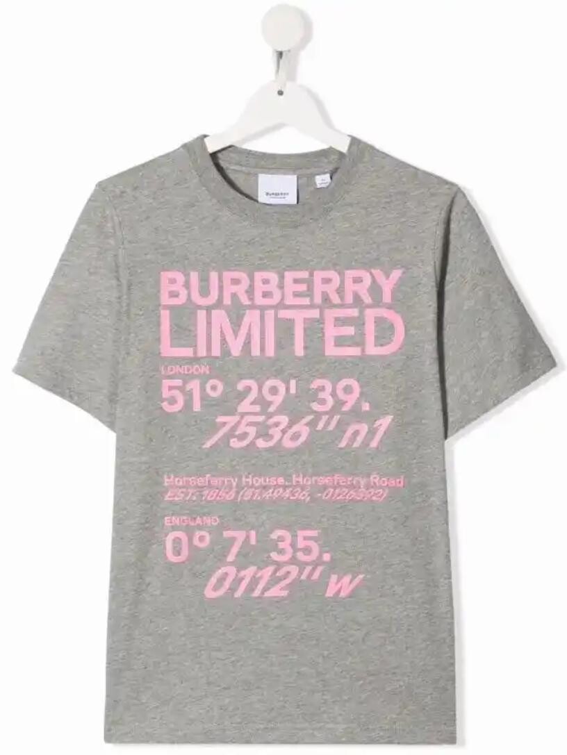 

Футболка с логотипом Burberry