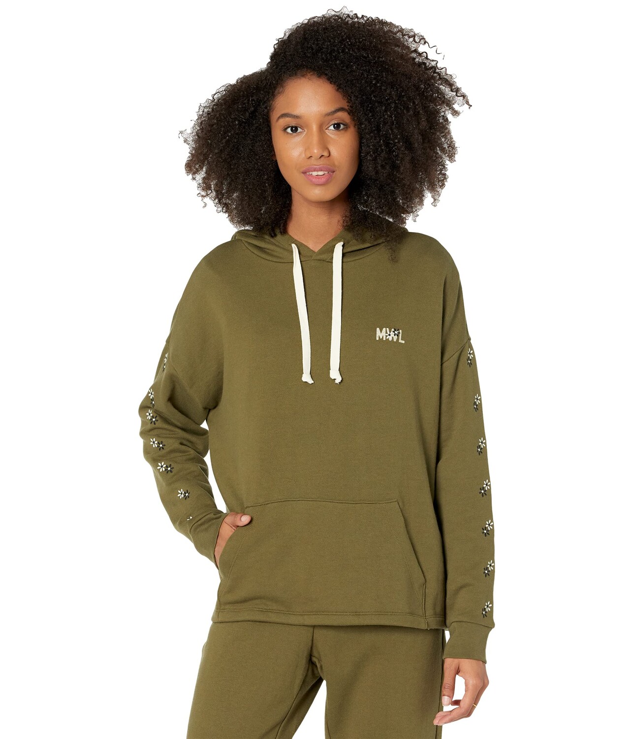 

Худи Madewell, MWL Easygoing Hoodie Sweatshirt: Flower Embroidered Edition, Коричневый, Худи Madewell, MWL Easygoing Hoodie Sweatshirt: Flower Embroidered Edition