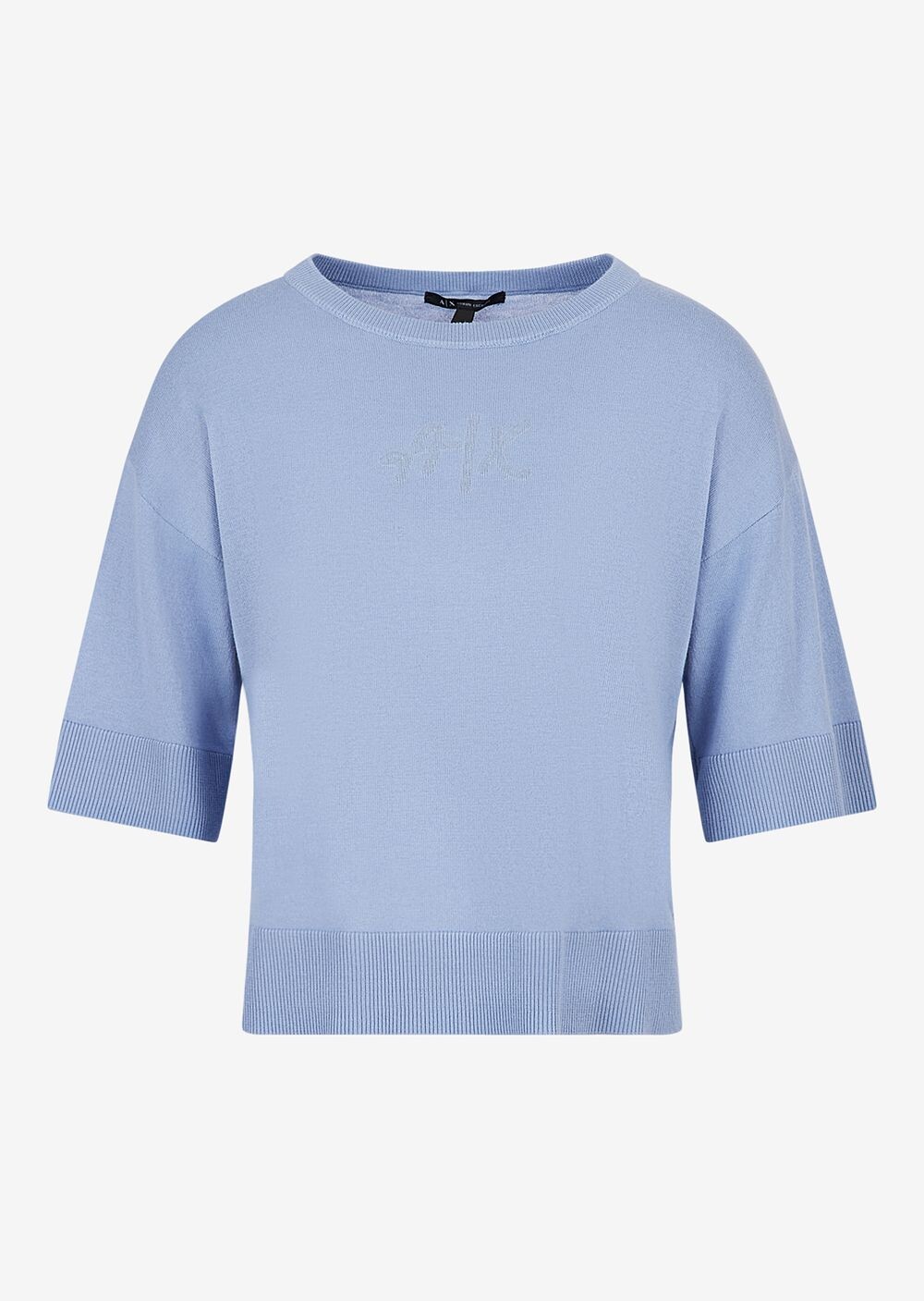 

Вязаный топ Armani Exchange, лазурный