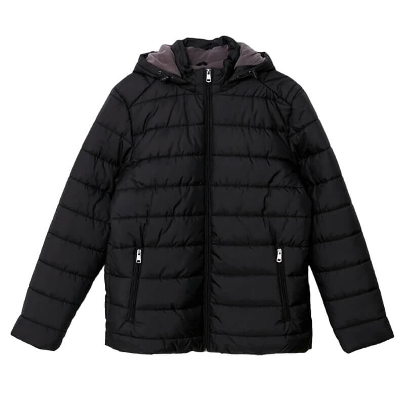 

Куртка LC Waikiki Classic Standard Pattern Hooded, черный