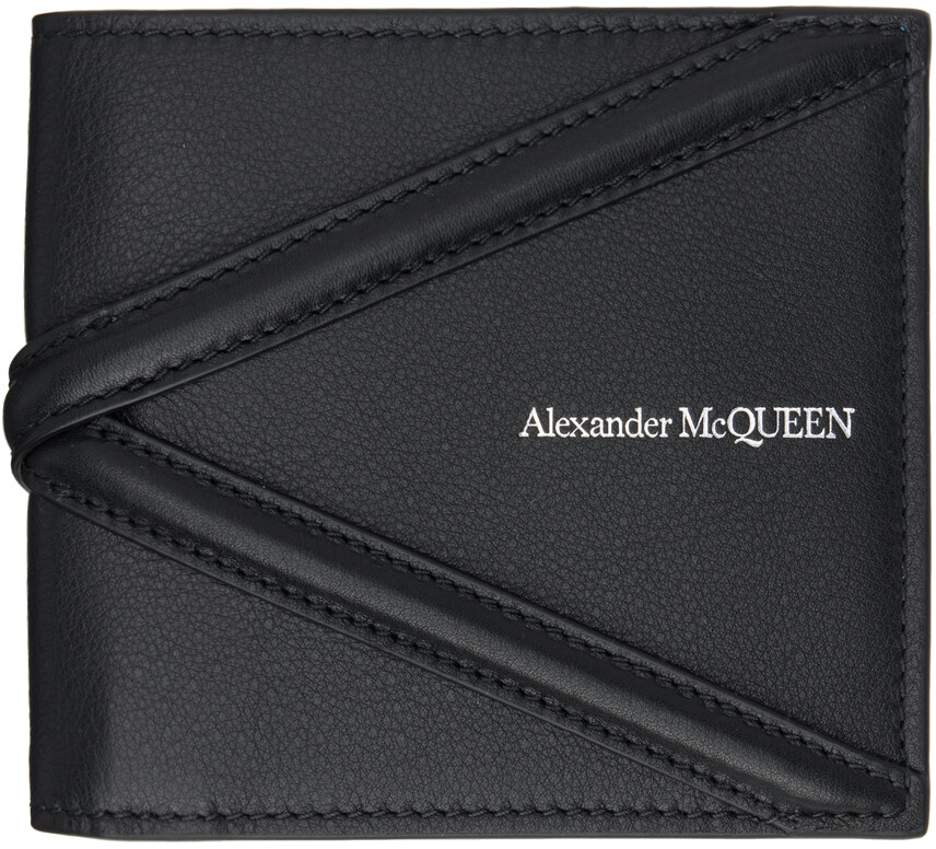 

Черный кошелек Alexander McQueen