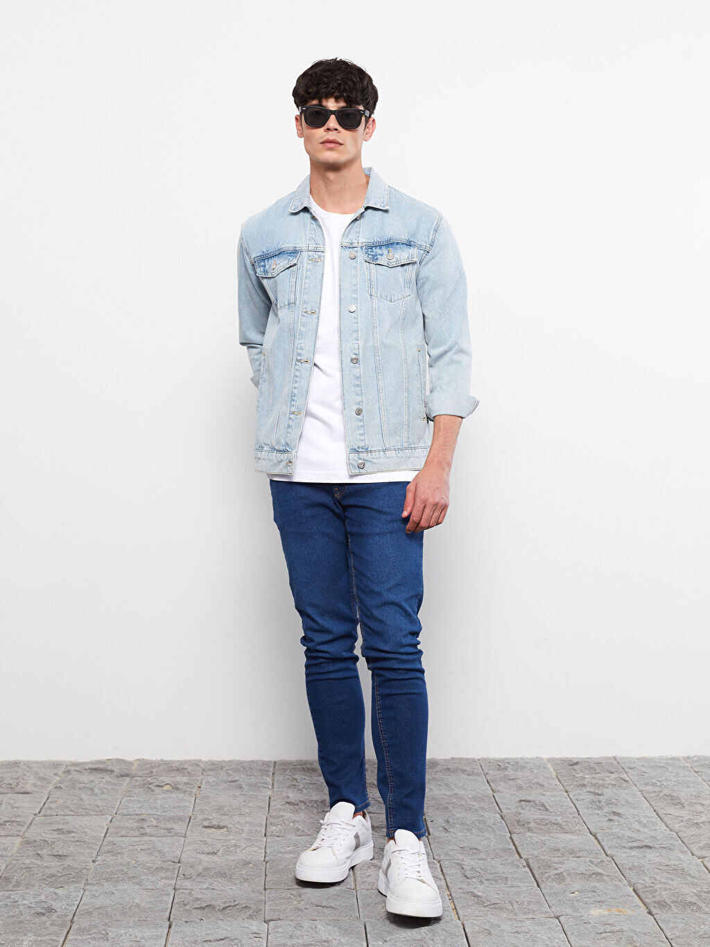 

Мужские джинсовые брюки 750 Slim Fit LCW Eco