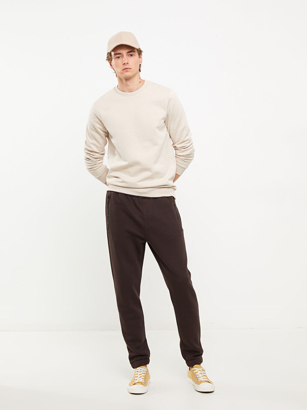 

Мужские спортивные штаны Slim Fit с принтом LCW Casual