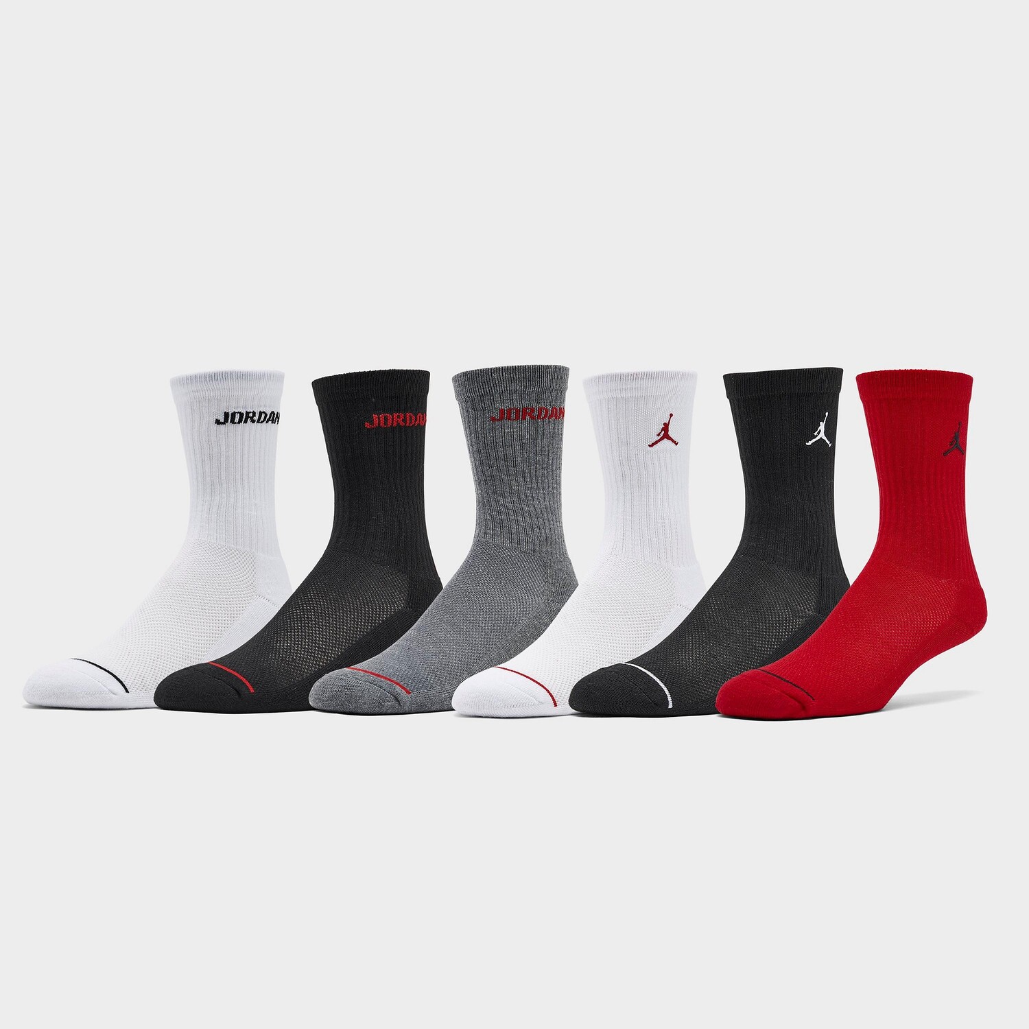 

Детские носки с круглым вырезом Jordan Legend (6 пар), черный