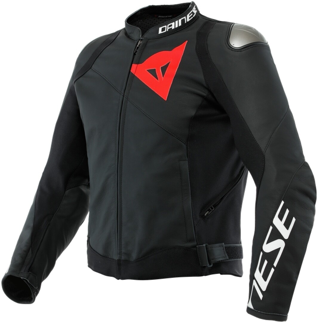 

Dainese Sportiva Мотоцикл Кожаная куртка, черный