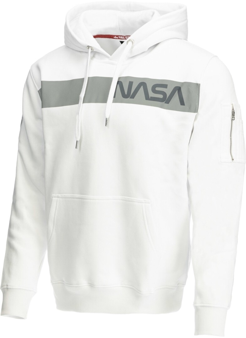 

Балахон Alpha Industries NASA RS, белый