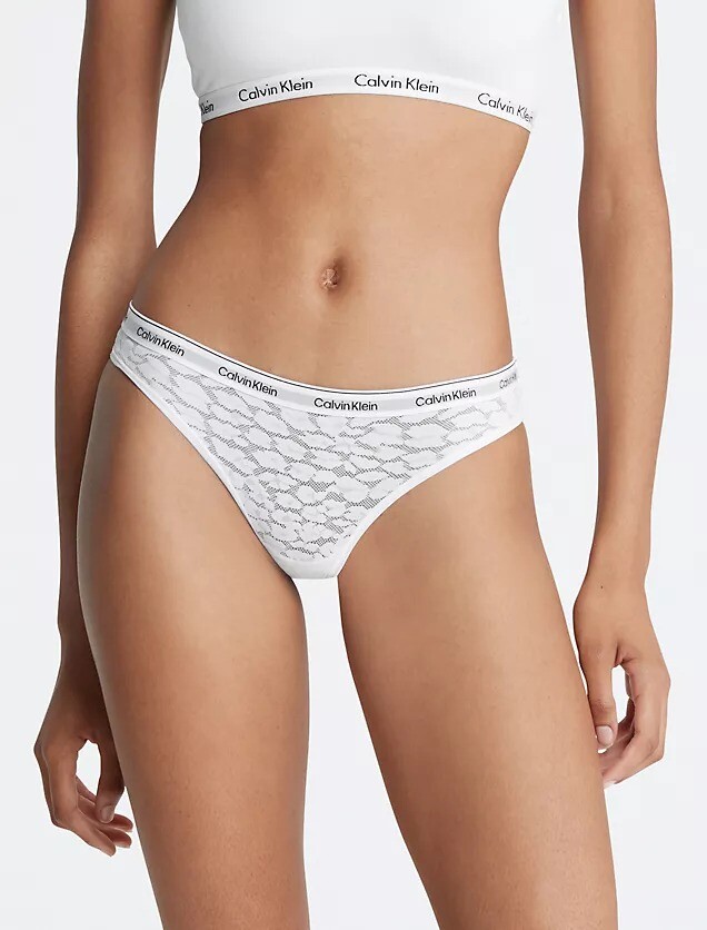 

Трусы Calvin Klein Modern Logo Lace, белый