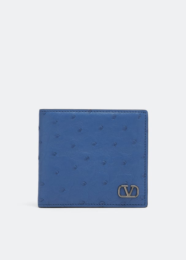 Кошелек VALENTINO GARAVANI Mini VLogo Signature wallet, синий