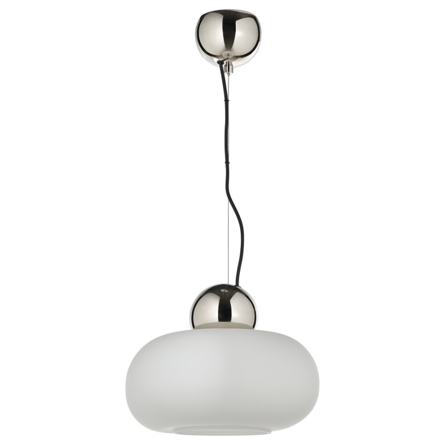 

Подвесной светильник Ikea Dejsa, 36 см, хромированный/молочный стекло