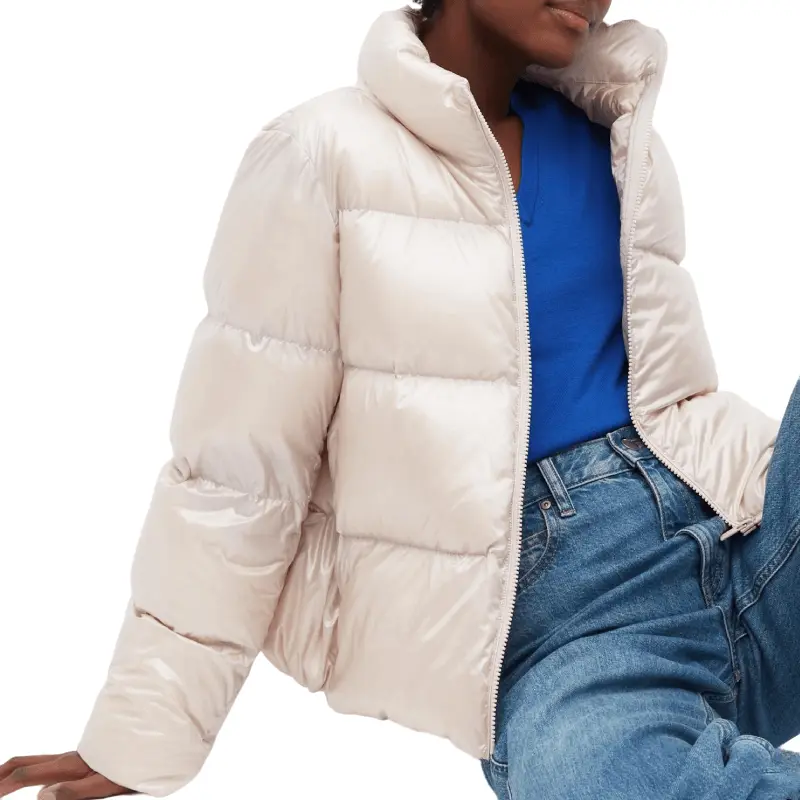 

Пуховик Uniqlo Ultra light down shiny, белый
