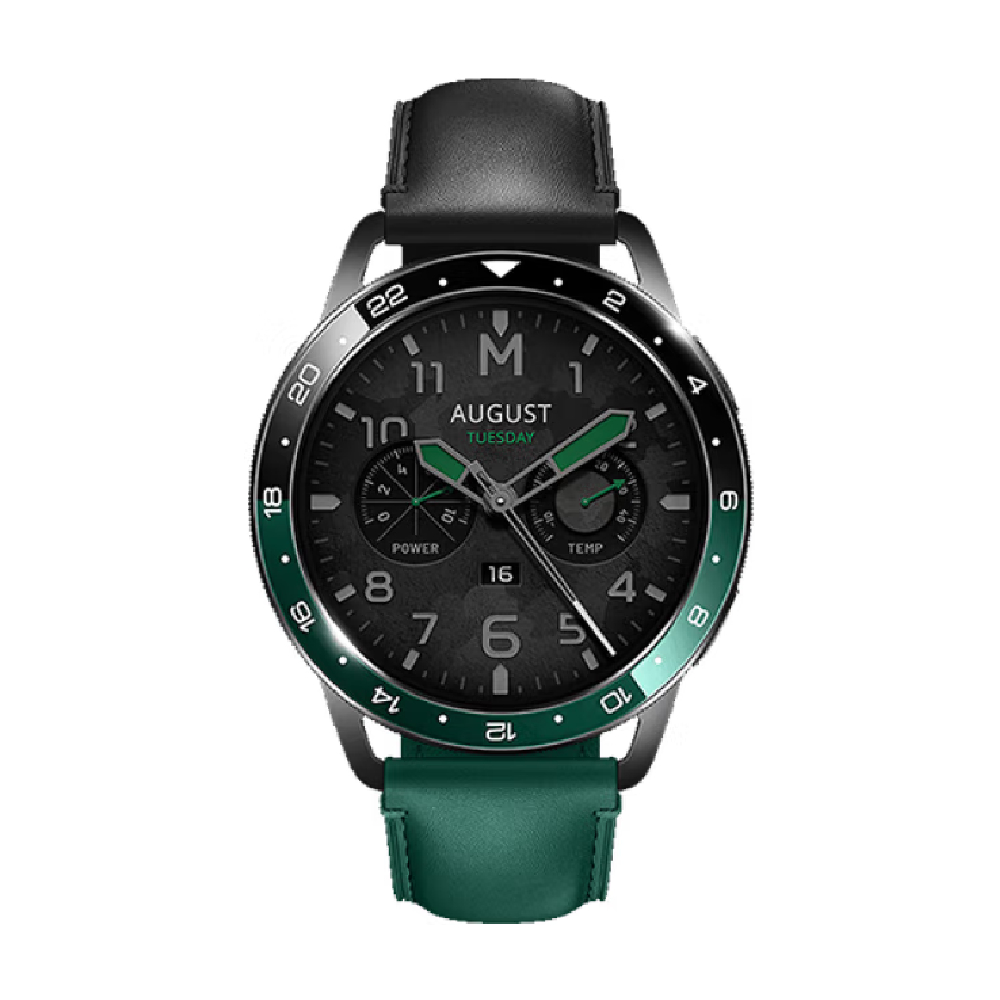 Умные часы Xiaomi Watch S3, 1.43, Bluetooth, черный/зеленый