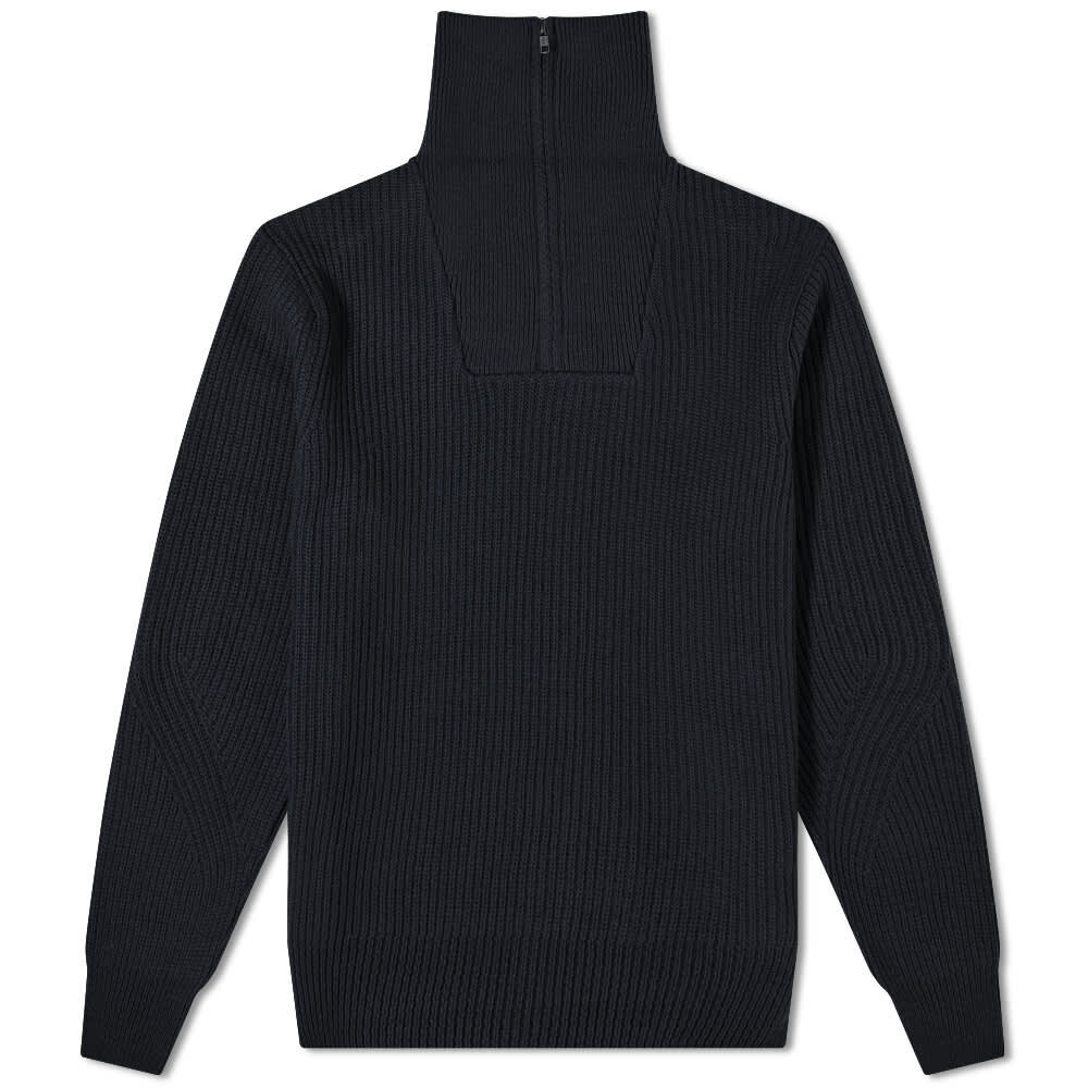 

Толстовка Folk Patrice Rib Quarter Zip, Черный