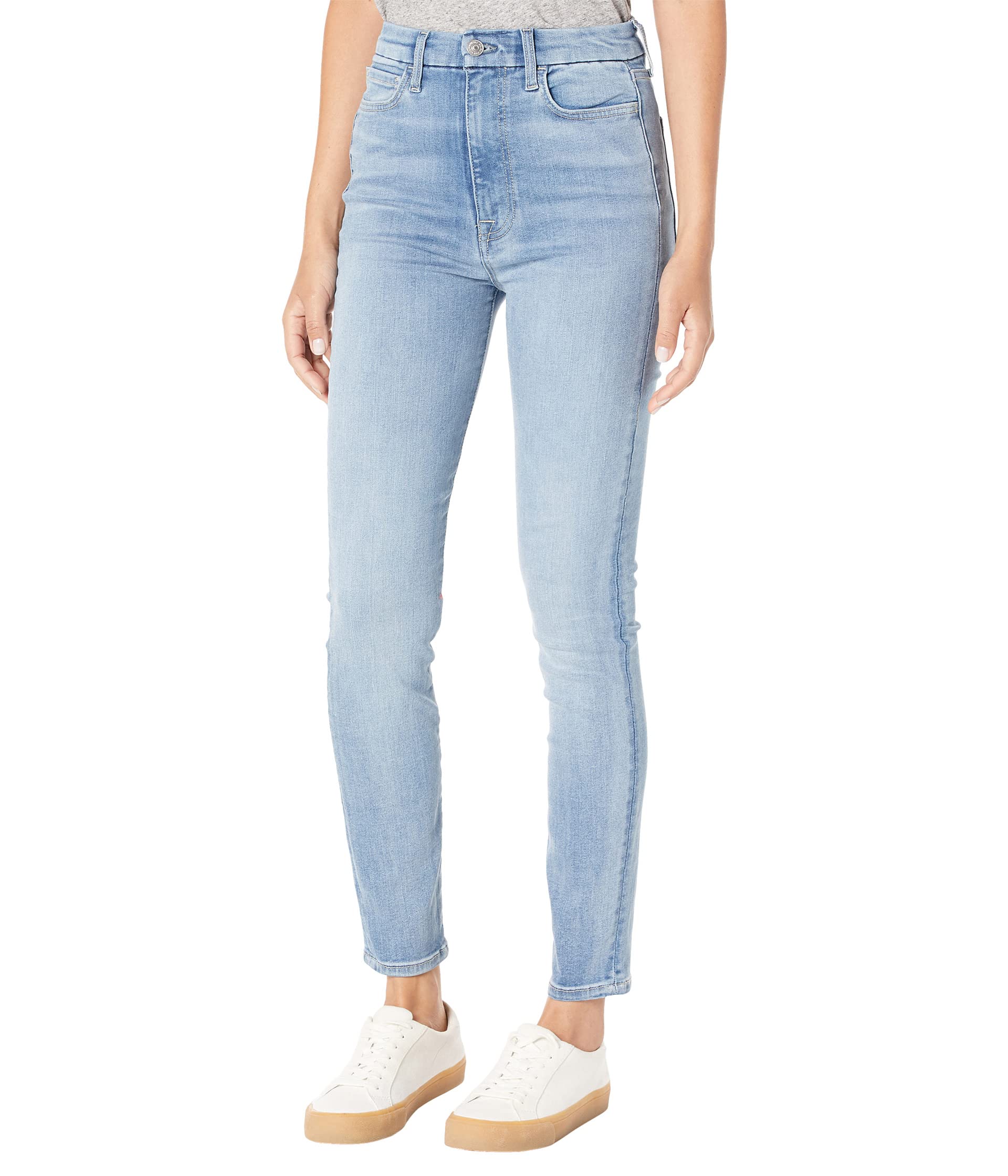 Джинсы 7 For All Mankind, No Filter Ultra High-Rise Skinny in Lily Blue