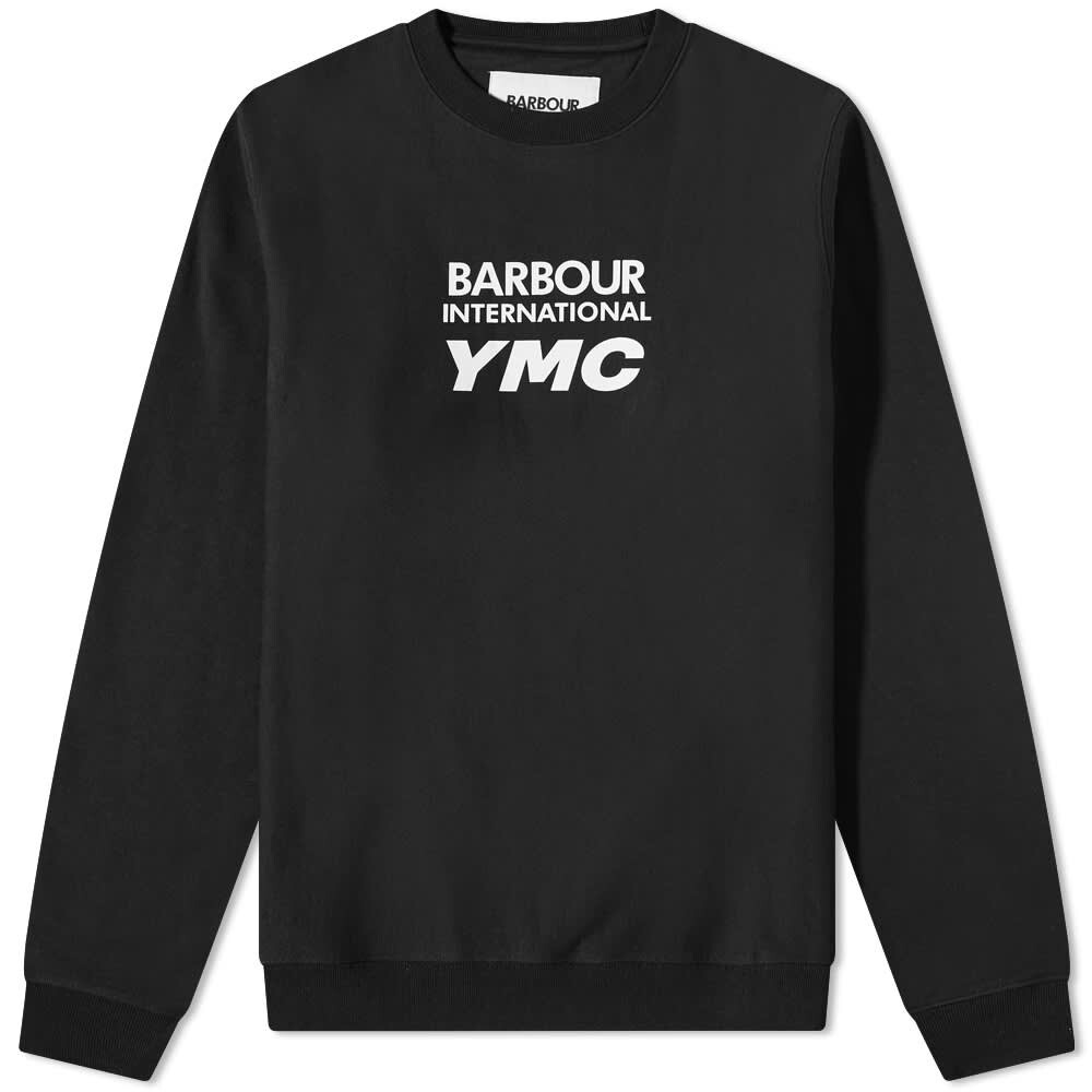 

Толстовка Barbour International x YMC Albourne Crew Sweat, Черный