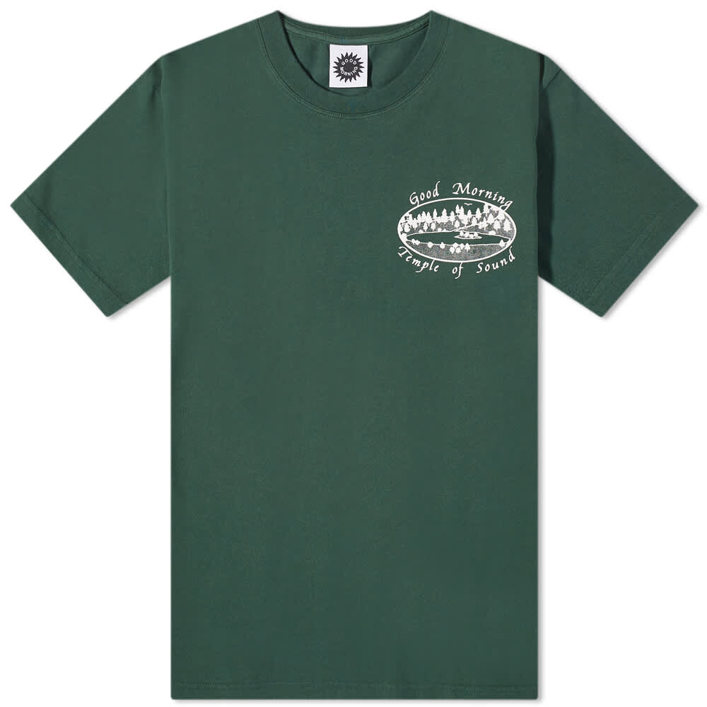 

Футболка Good Morning Tapes Temple Of Sound Tee, Зеленый
