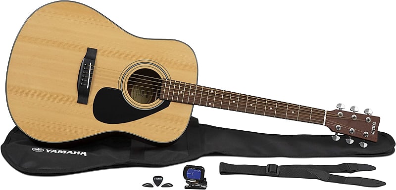 Комплект акустической гитары Yamaha Gigmaker Standard 2010-х годов — натуральный Gigmaker Standard Acoustic Guitar Pack цена и фото
