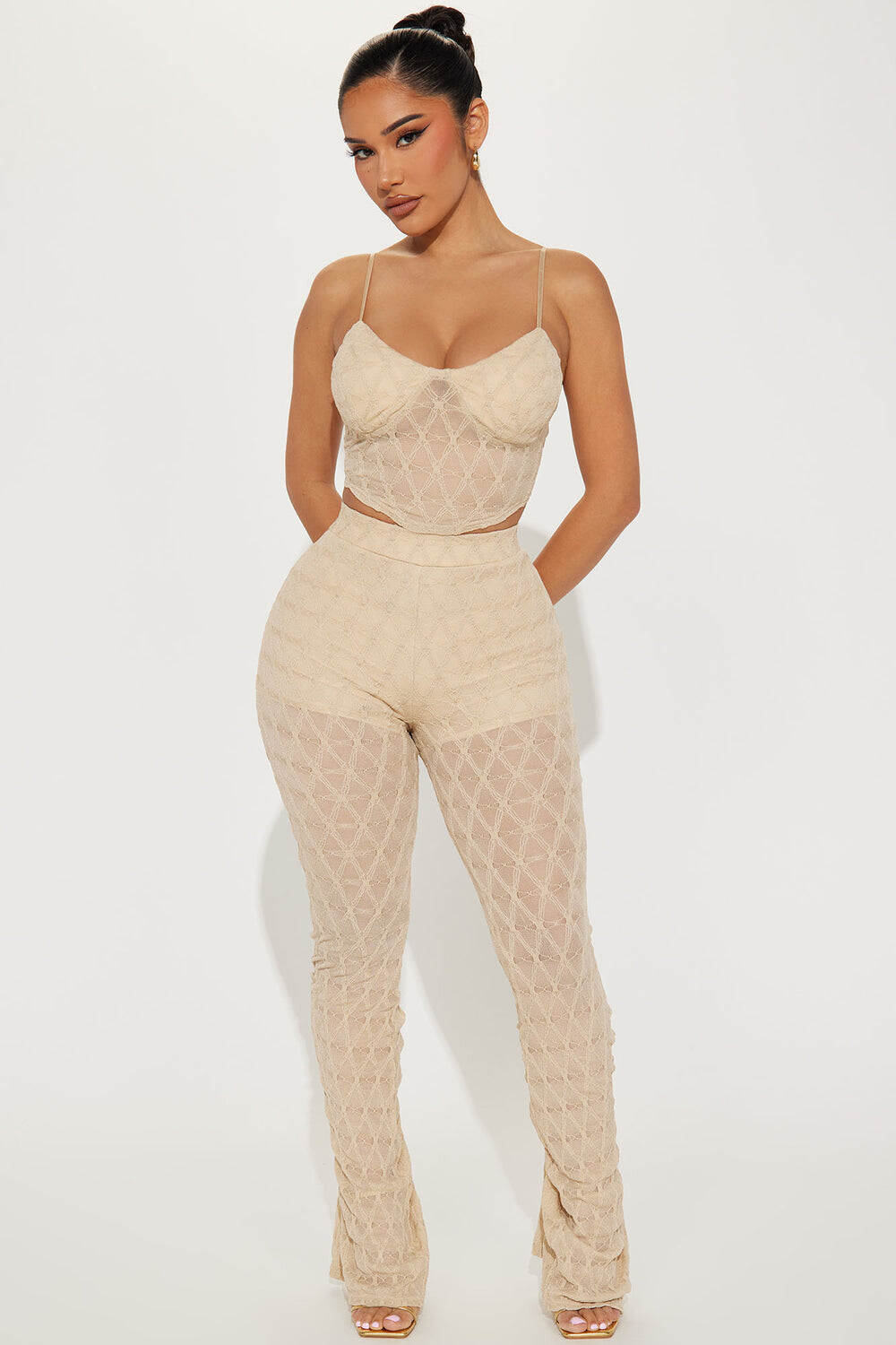 

Брюки Fashion Nova PS9059HFN, серо-коричневый