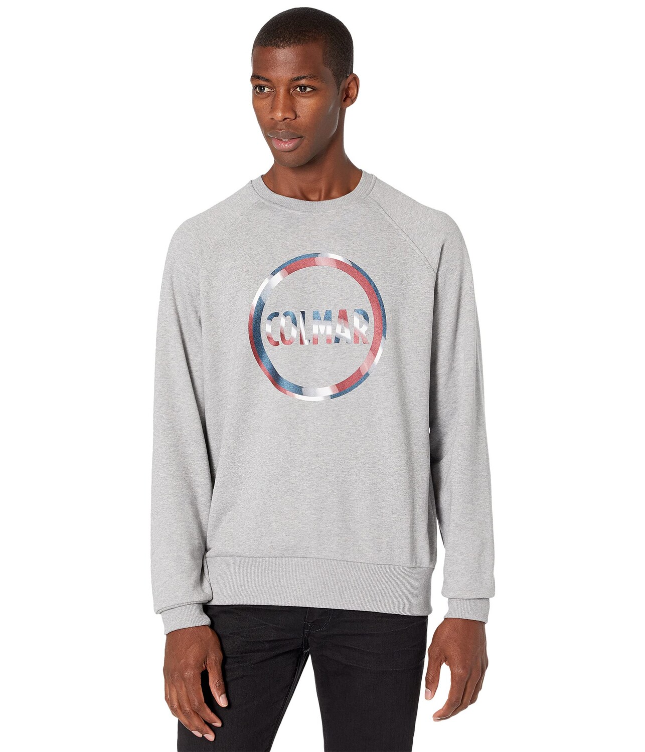 

Худи COLMAR, Crew Neck with Opalescent Print Effect