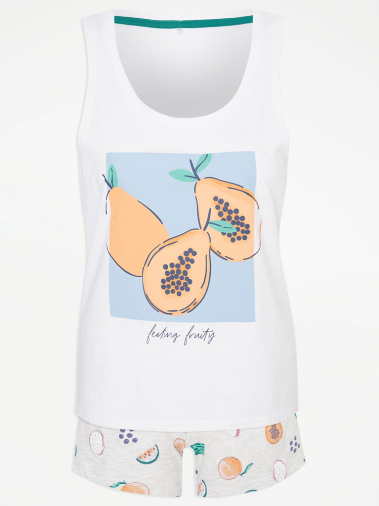 

Короткая пижама Papaya Feeling Fruity Vest George.