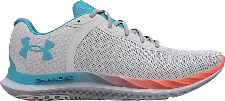 

Кроссовки Under Armour Wmns Charged Breeze Halo Grey Fresco Blue, серый