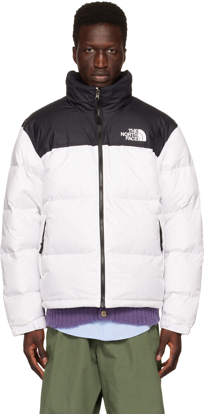 

Бело-черный пуховик 1996 Retro Nuptse The North Face