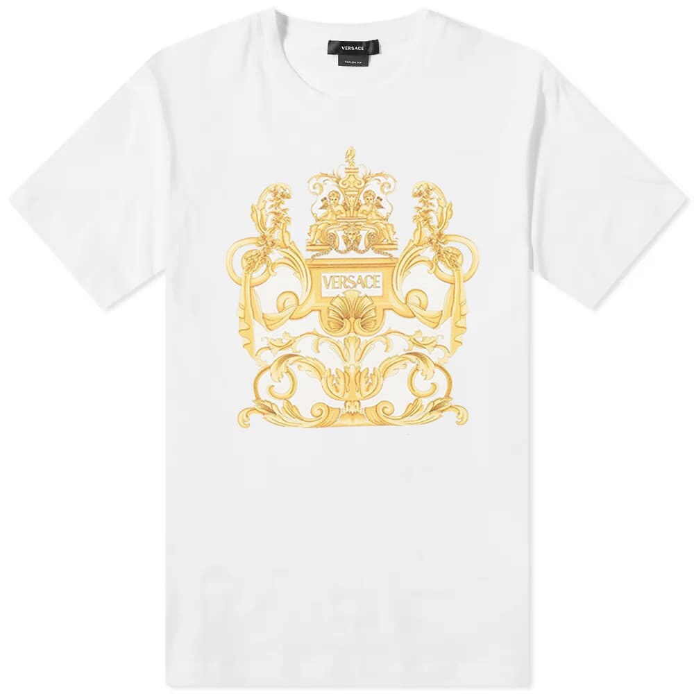 

Футболка Versace Crest Logo Tee, Белый